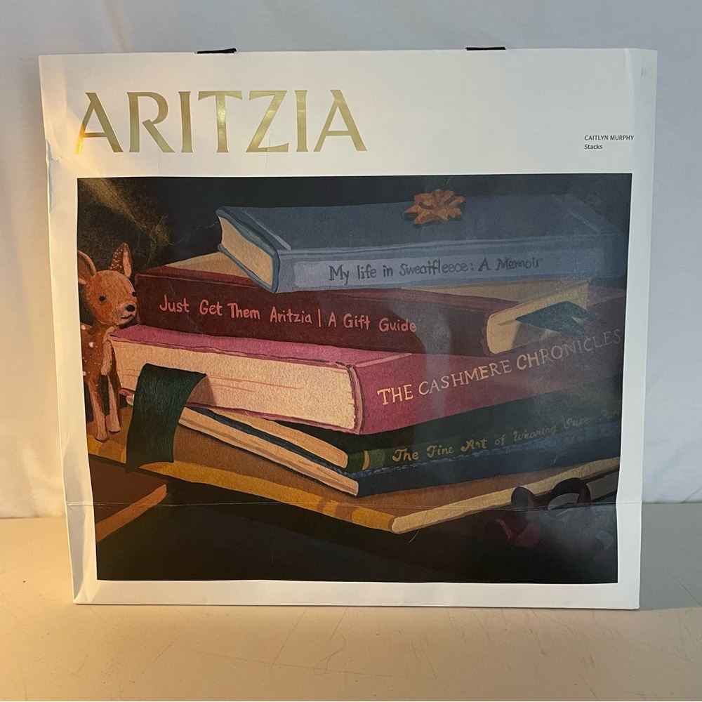 Aritzia gift bag Caitlyn Murphy “Stacks” & “Assortment”